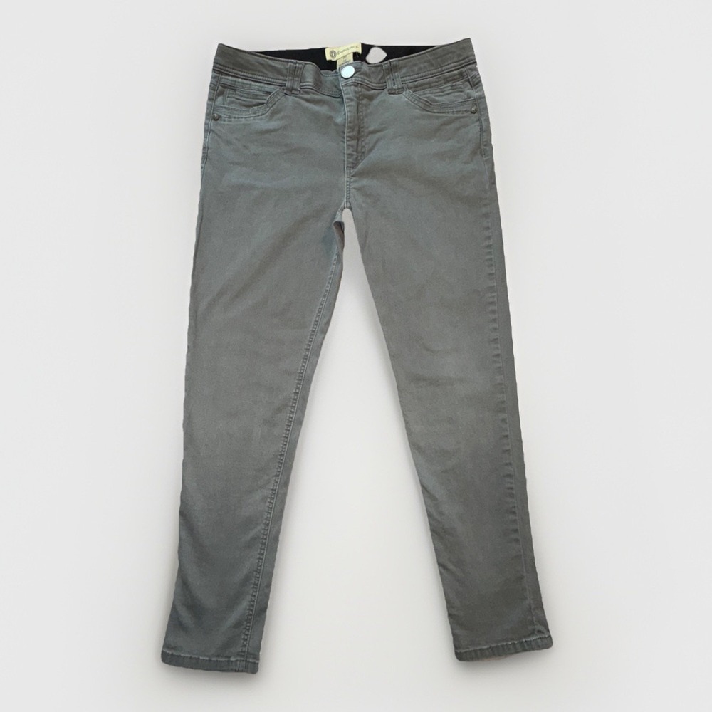 Democracy Womens Army Green Ab-Solution Stretch Ankle Skinny‎ Jeans Size 16